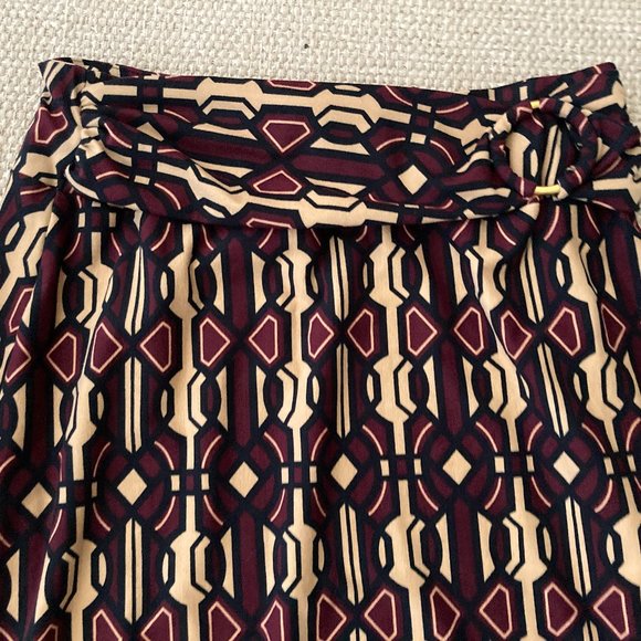 Robert Louis Super Soft Print Midi Skirt M - Picture 2 of 5